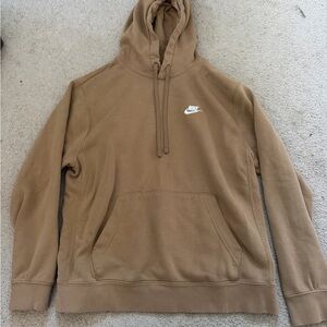 Nike Men's Brown Hoodie Sweater